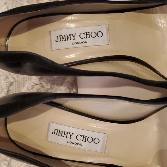 Jimmy Choo Peep Toe Heels - Picture 6 of 16